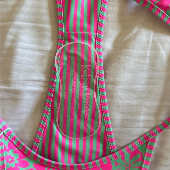 Kulani Kinis tanning thong, bikini bottoms yucca tucca NWT MEDIUM - Picture 3 of 10